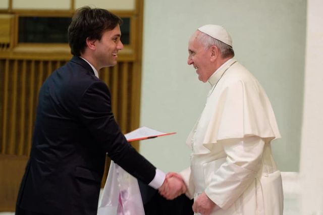 Audiencia con el Papa Francisco