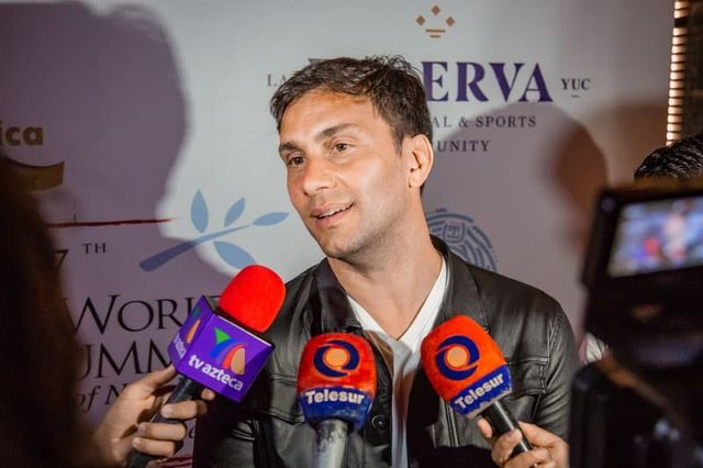 Entrevista con medios internacionales